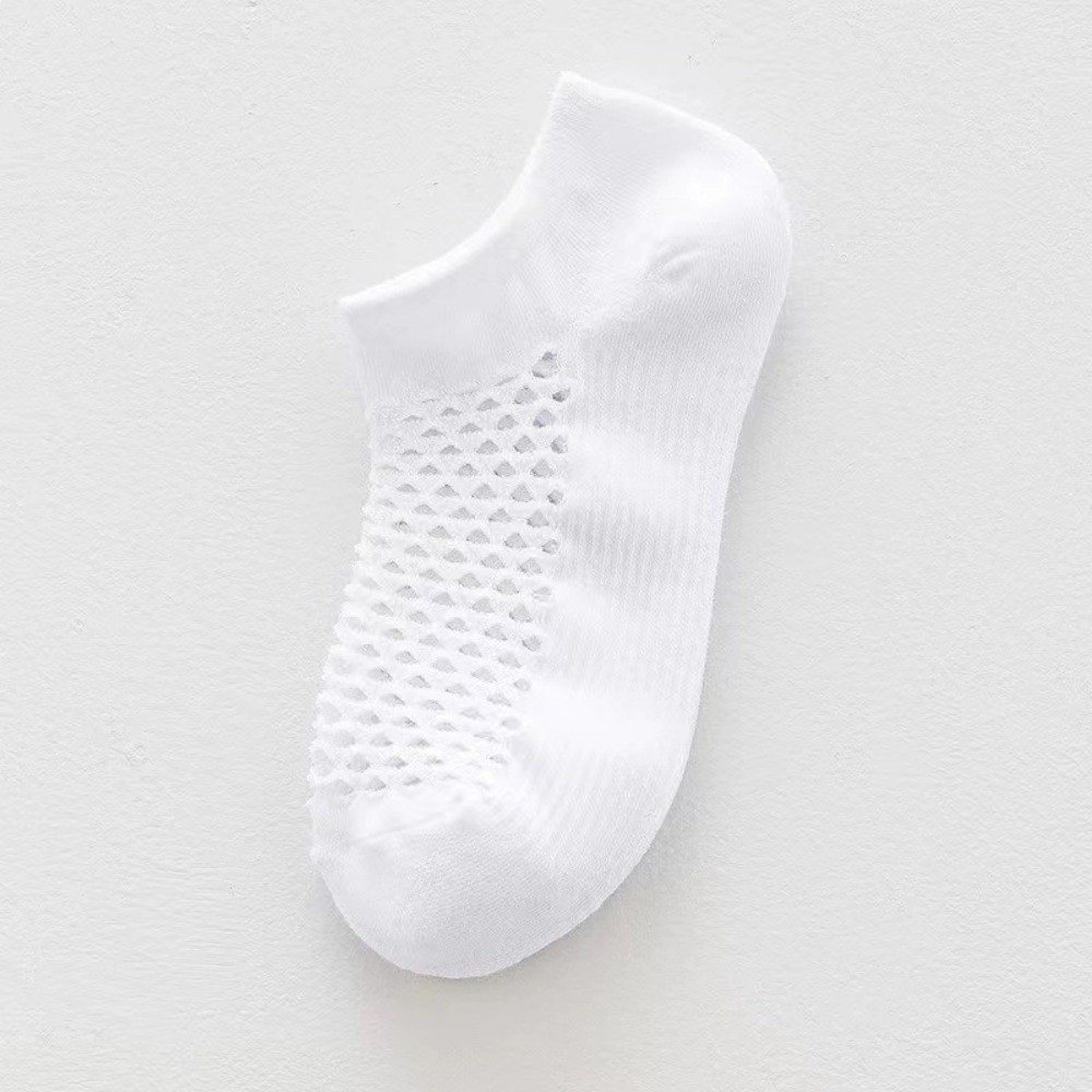 Fashion Hollow Design Men's So - Ankle Sock Low Cut ulasan dan harga