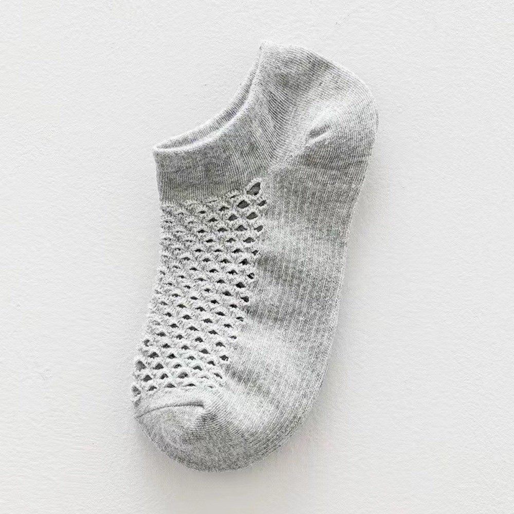 Fashion Hollow Design Men's So - Ankle Sock Low Cut ulasan dan harga
