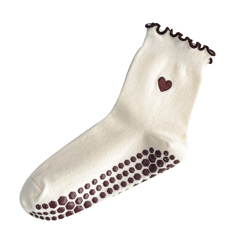Yoga Socks Women Cotton Heart  - No Show Sock Women ulasan dan harga