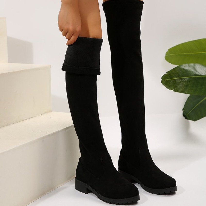 Women Over The Knee Boots Thig - Knee High Sock Women ulasan dan harga
