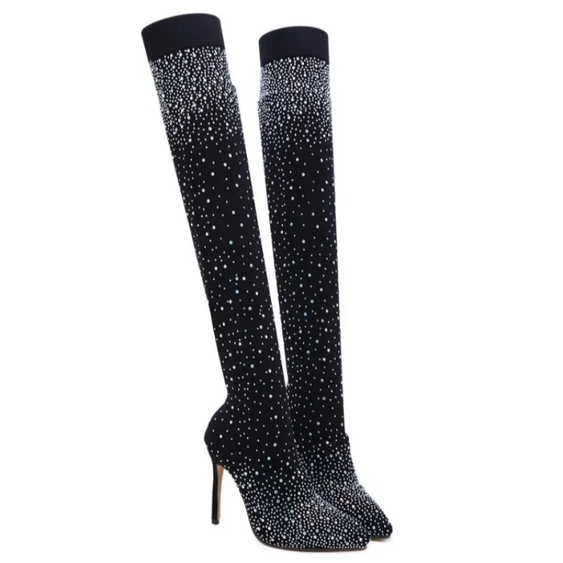 Sexy Over-the-Knee Boots for W - Knee High Sock Women ulasan dan harga