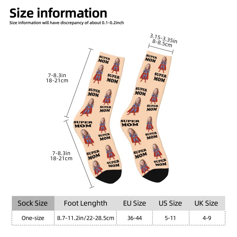 Super Mom Custom Mens Crew Soc - Dress Sock Men ulasan dan harga