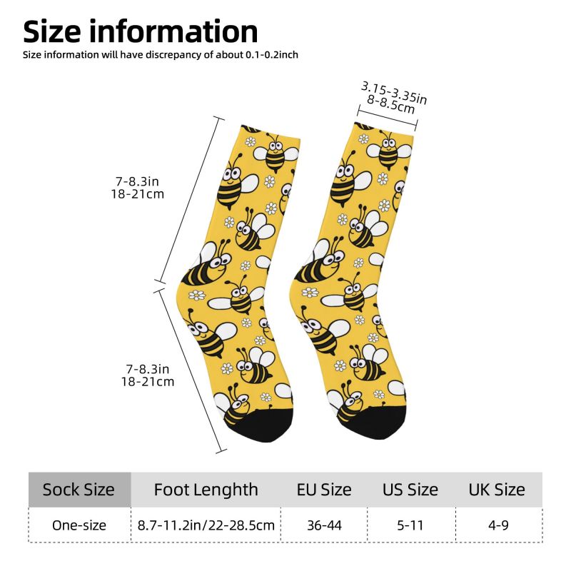 Custom Cute Little Bees Men's  - Dress Sock Men ulasan dan harga