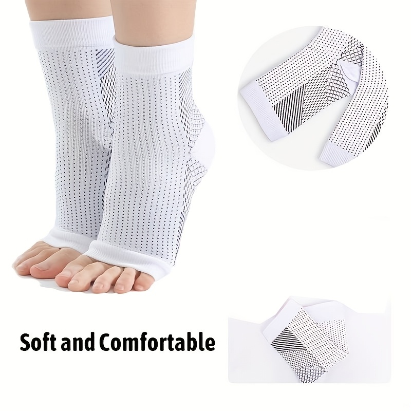 Solid White Calf Sleeves Elast - Compression Sleeve Calf ulasan dan harga