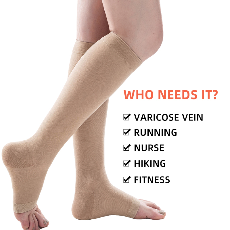 S-5XL 2pcs/Pair Medical Compre - Compression Sleeve Calf ulasan dan harga