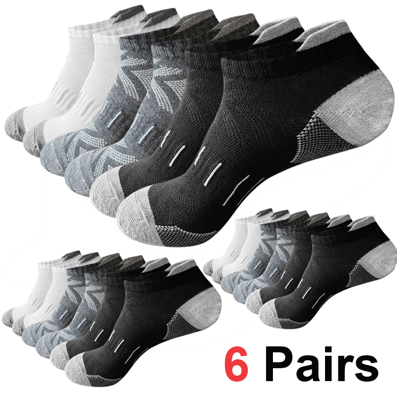 6Pairs Low Cut Cushioned Athle - Ankle Sock Low Cut ulasan dan harga